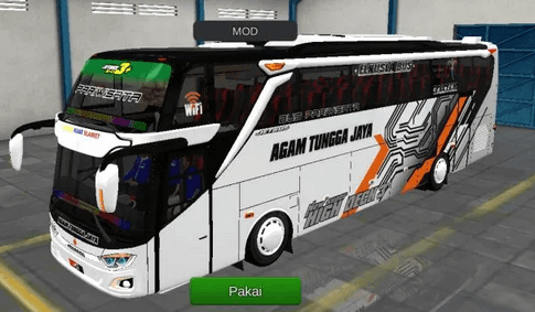 Mod Bussid Bus JB3+ Agam Tungga Jaya Terbaru
