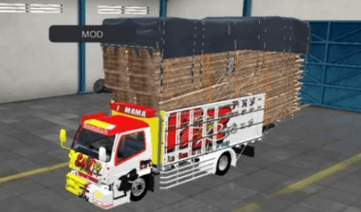 Mod Bussid Truck Canter Full Muatan Gayor