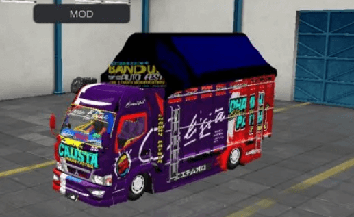 Mod Bussid Truck New Calista Full Anim