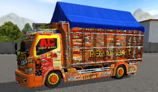 Mod Truck Canter Anti Gosip Full Variasi