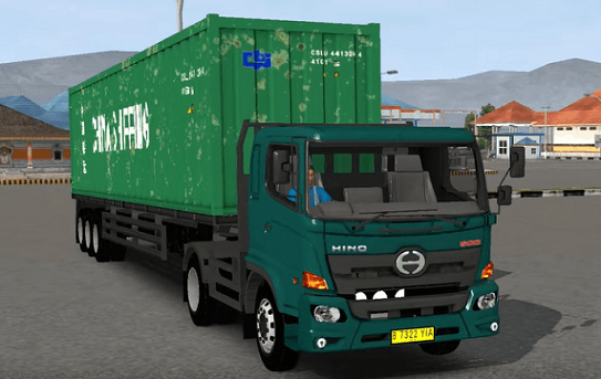Mod Truck Hino Trailer Kontainer