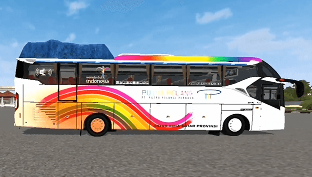 Mod Bus Putra Pelangi SR2 XHD Full Animasi