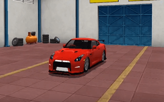 Mod Bussid Mobil Nissan GTR Racing Full Animasi