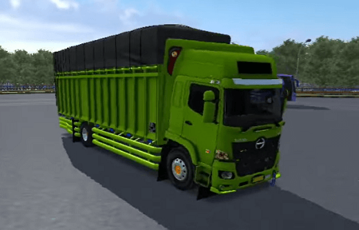 Mod Truck Hino 500 Trailer Muatan Berat