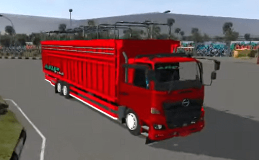 Mod Truck Hino Full Bak Terbaru
