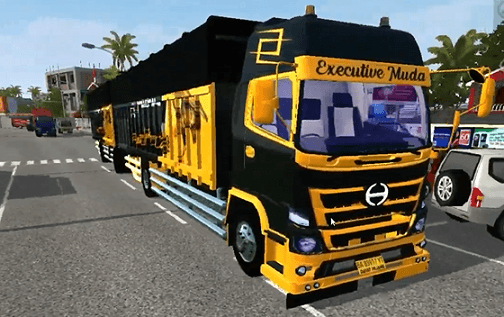 Mod Truck Hino Fuso Gandeng Panjang