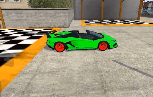 Mod Mobil Lamborghini Aventador Full Anim