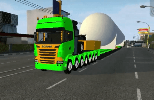 Mod Truck Scania Vessel Tank Full Animasi