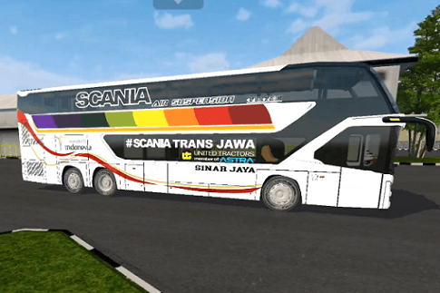 Mod Bus Avante D2 Sinar Jaya Full Animasi Akesoris Terbaru