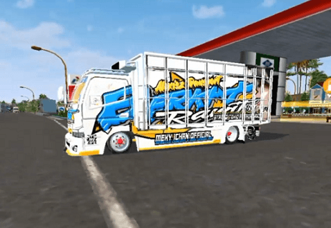 Mod Bussid Truck M18 Sumber Logistic