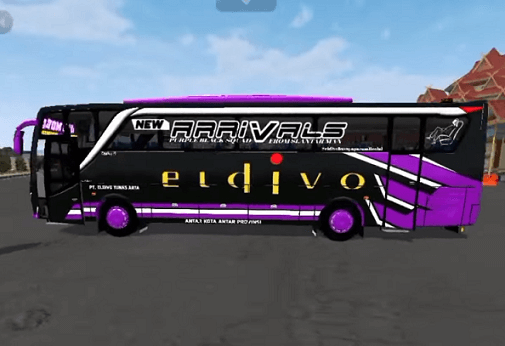 Mod Bus Eldivo SR1 Terbaru Full Animasi