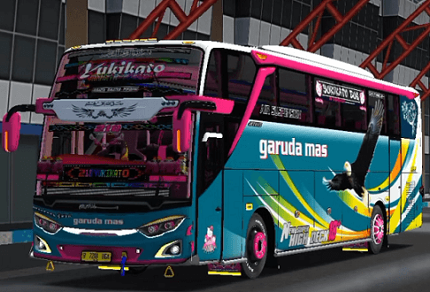 Mod Bus Garuda Mas Yukikato JB3+ Full Anim