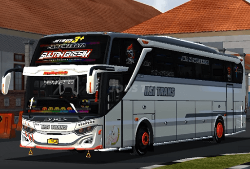 Mod Bus HSI Trans Sultan Gresik JB3 Terbaru