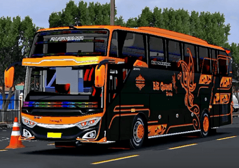 Mod Bus BR Queen JB3 Hino RM280 Local Terbaru