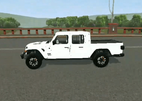 Mod Mobil Jeep Gladiator Terbaru