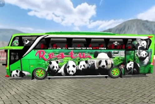 Mod Bus Restu Panda JB3+ SHD Hino RK Terbaru