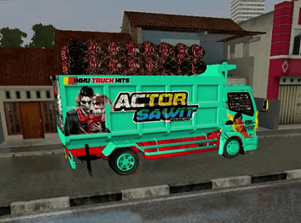 Mod Truck Canter Antobolo Full Muatan Sawit