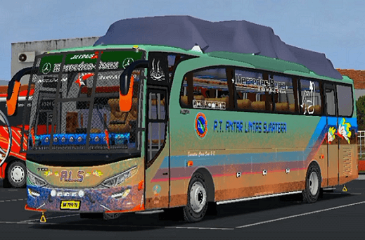 Mod Bus ALS Legend JBHD Tameng Full Aksesoris Terbaru