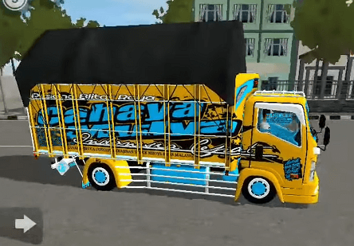 Mod Truck Canter Souleh Art Full Animasi