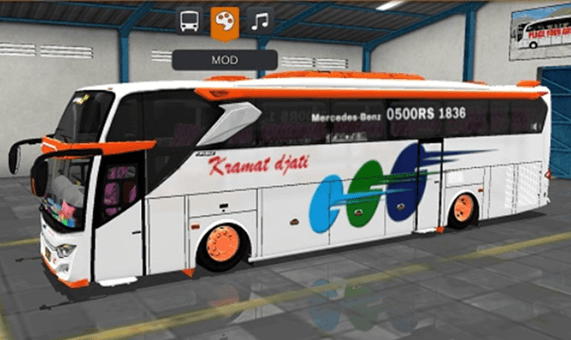 Mod Bus Kramat Jati JB3+ Mercy O500R Ceper Terbaru